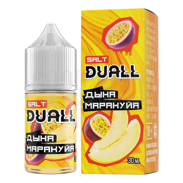Дыня, маракуйя 20мг DUALL SALT 30мл Жидкость