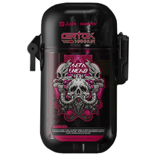 Vapelustion Hannya Airtok Black Metal Head