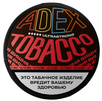 Жевательный табак ADEX WIDE 12гр. CHERRY STRONG