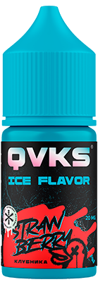 Ароматизатор для 30мл QVKS ICE KONSTRUKT Клубника