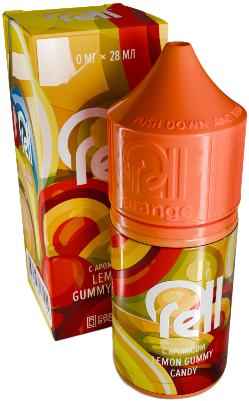 Lemon gummi candy 20мг RELL ORANGE SALT 30мл Жидкость