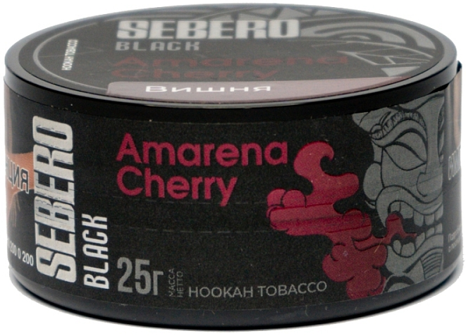 Табак Amarena Cherry "Sebero Black" 25гр.