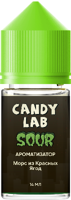 Ароматизатор для 30мл CandyLab SOUR "Red Code" (Морс из Красных Ягод)