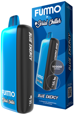 ЭСДН FUMMO INDIC X SERIAL CHILLER 10000 2% Энергетик с голубикой