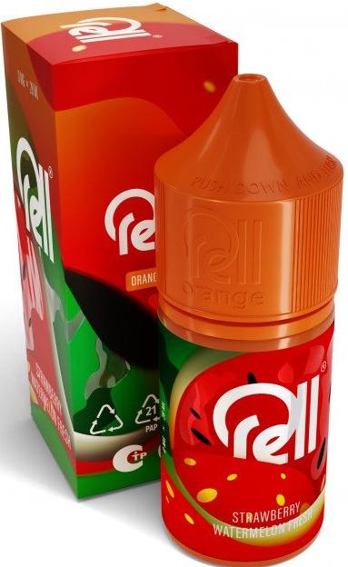 Жидкость для ЭСДН RELL ORANGE 28мл 0мг Strawberry watermelon fresh