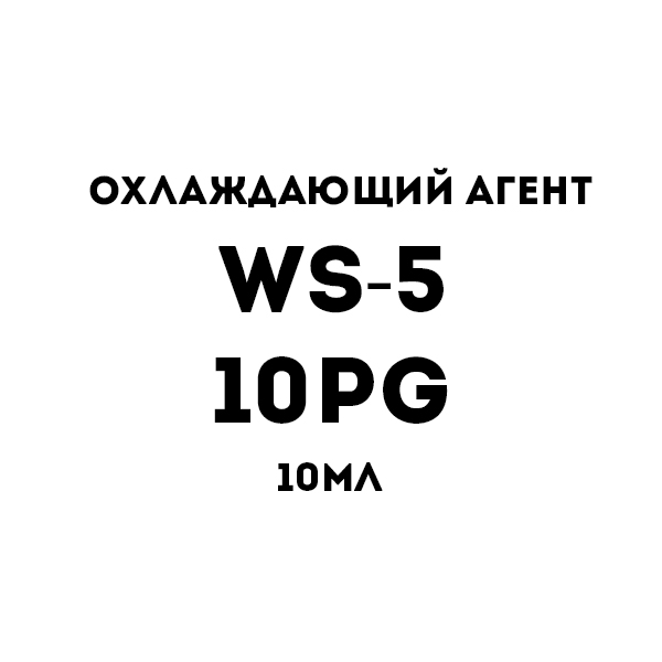 WS5 10PG Охлаждающий агент
