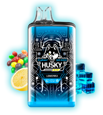 HUSKY CYBER 10000 Lemonka (Лимонный скитлс)