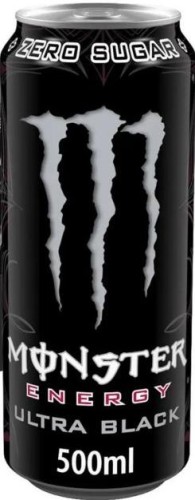 Энергетик "Monster Energy", 0,5л, Ж/Б Ultra Black