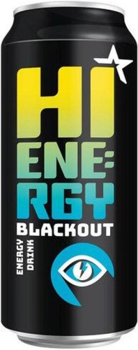 Энергетик "Hi Energy", 0,45л, Ж/Б Цитрус