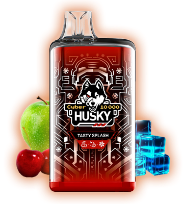 HUSKY CYBER 10000 Tasty Splash (Вишня, яблоко и лед)