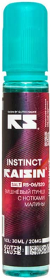 Instinct 20мг Glitch Sauce Raisin SALT 30мл Жидкость
