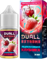 Ледяная вишня клубника 20мг EXTRA HARD DUALL EXTREME SALT 30мл Жидкость