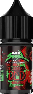 Ароматизатор для 30мл IndoSour Turning Red (красная смородина с мятой)