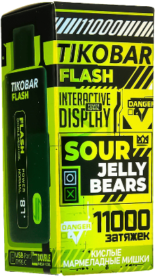ЭСДН TIKOBAR 11000 2% Sour Jelly Bears (Кислые Мармеладные Мишки)