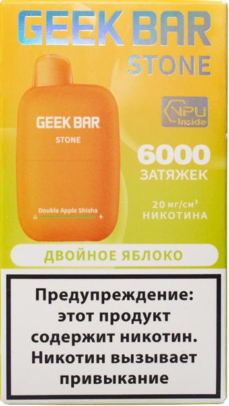 ЭСДН GEEK BAR STONE 6000 2% Двойное Яблоко