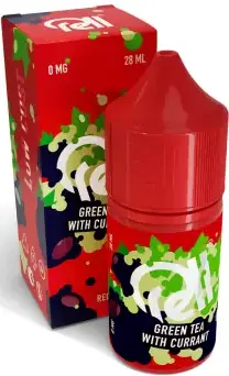 Жидкость для ЭСДН RELL LOW COST 28мл 0мг Green tea with currant