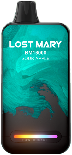 ЭСДН Lost Mary BM16000 2% Sour Apple (Кислое яблоко)