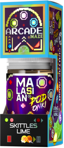 SKITTLES LIME (Скитлс Лайм) 20мг STRONG PODONKI & MALASIAN ARCADE SALT 30мл Жидкость