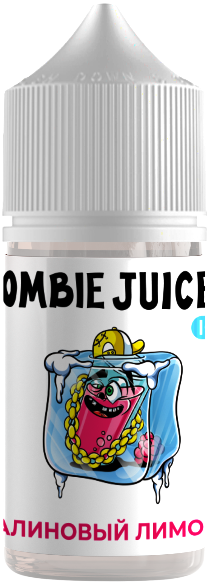 Жидкость для ЭСДН Zombie Juices Ice SALT 30мл 20мг Малиновый лимонад