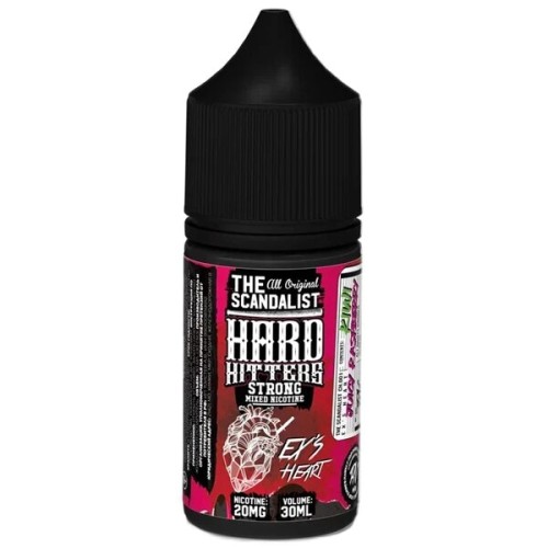 Жидкость для ЭСДН The Scandalist Hardhitters SALT 30мл 20мг Ex's Heart STRONG