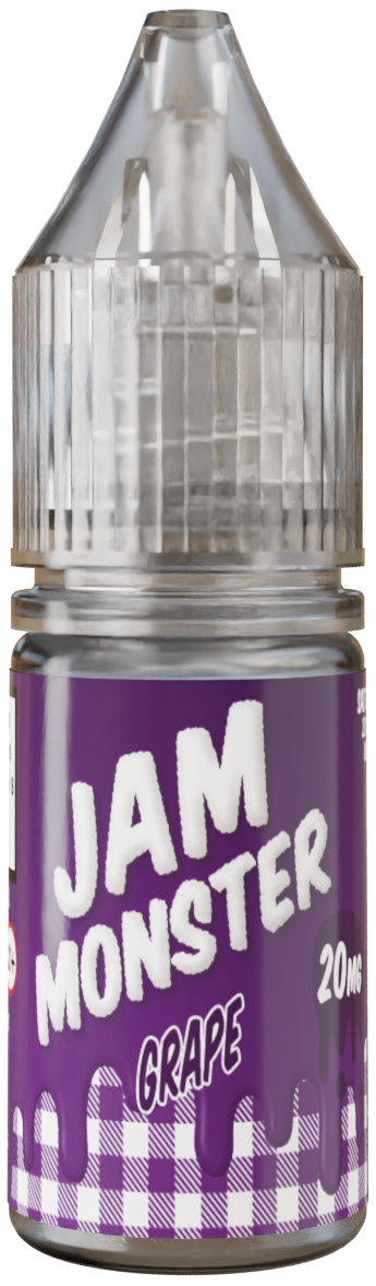 Жидкость для ЭСДН Jam Monster SALT 10мл 20мг Grape