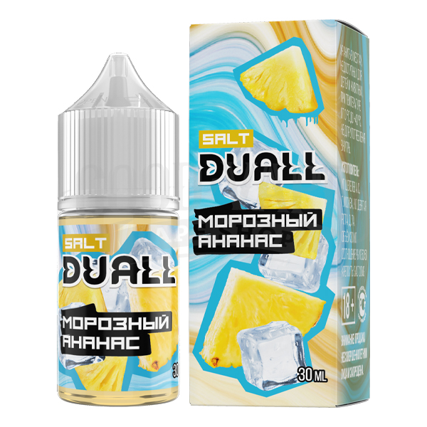 Морозный ананас 20мг DUALL SALT 30мл Жидкость