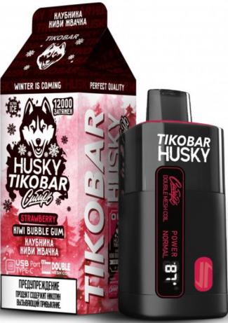 ЭСДН TIKOBAR 12000 2% Strawberry Kiwi Bubblegum (Клубника Киви Жвачка)