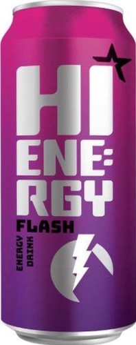 Энергетик "Hi Energy", 0,45л, Ж/Б Вишня
