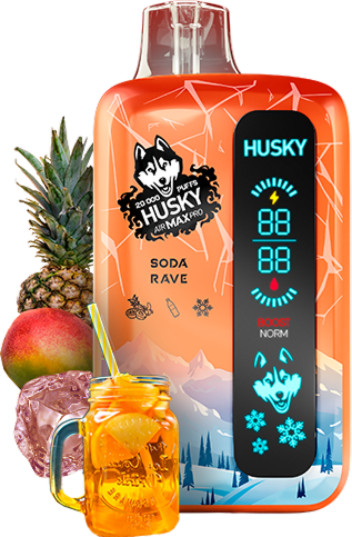 HUSKY AIRMAX PRO 20000 Soda Rave (Тропический лимонад со льдом)