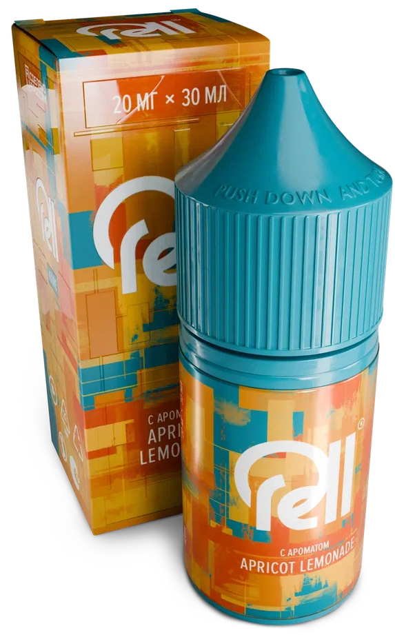 Apricot Lemonade 20мг RELL AZURE SALT 30мл Жидкость