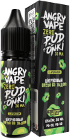 Жидкость для ЭСДН Angry Vape X PODONKI Zero 30мл 0мг Цитрусовый смузи со льдом