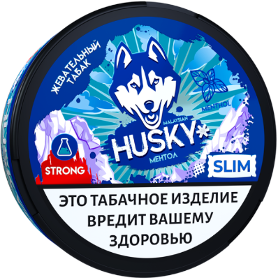 Жевательный табак HUSKY (MENTHOL) STRONG SLIM М