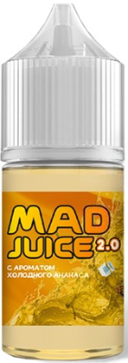 Жидкость для ЭСДН Mad juice SALT 30мл 20мг Холодный Ананас