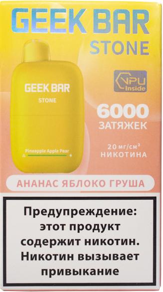 ЭСДН GEEK BAR STONE 6000 2% Ананас Яблоко Груша