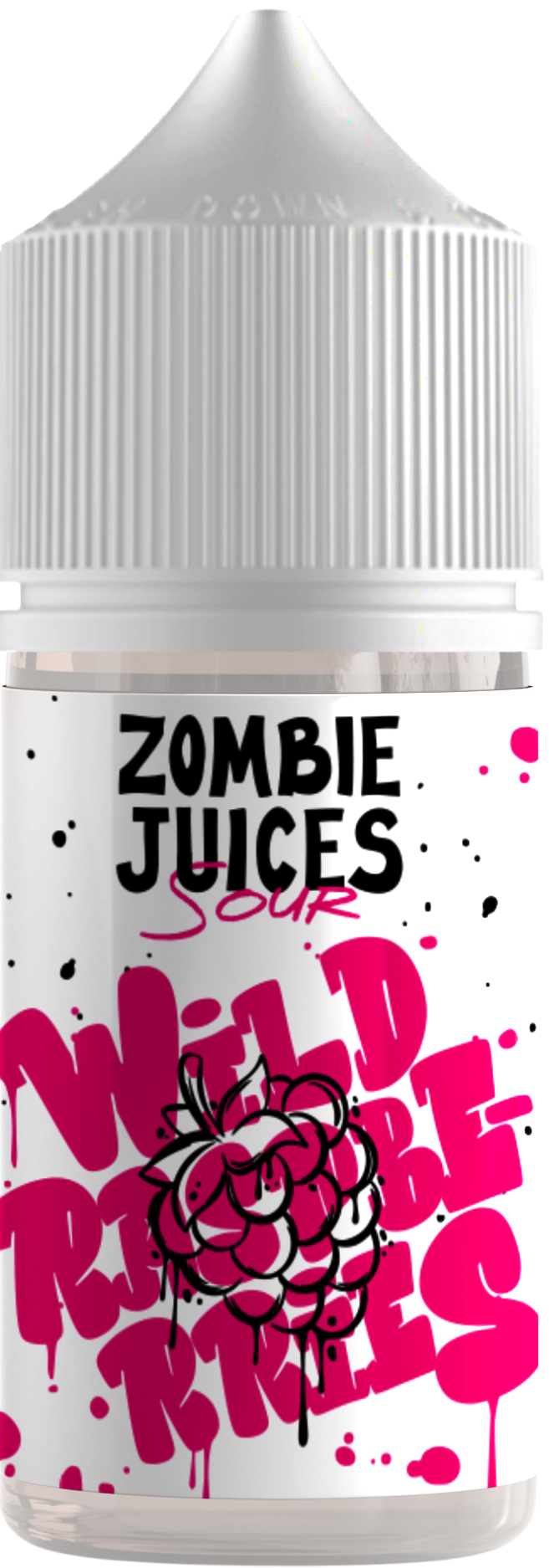 Жидкость для ЭСДН Zombie Juices Sour SALT 30мл 20мг Дикая малина