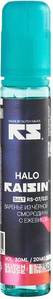 Жидкость для ЭСДН GLITCH Raisin SALT 30мл 20мг Halo