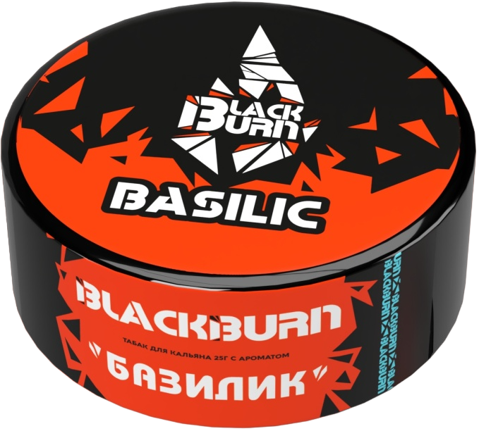 Табак Basilik "Burn Black" 25гр.