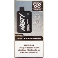 Nasty Fix GO 5000 2% SE VANILLA CUBAN TOBACCO