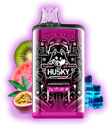 HUSKY CYBER 10000 Hakunamatata (Гуава, киви, маракуйя)