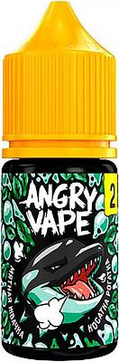 Жидкость для ЭСДН Angry Vape SALT 30мл 20мг Касатка Рогатка (мятная жвачка) STRONG