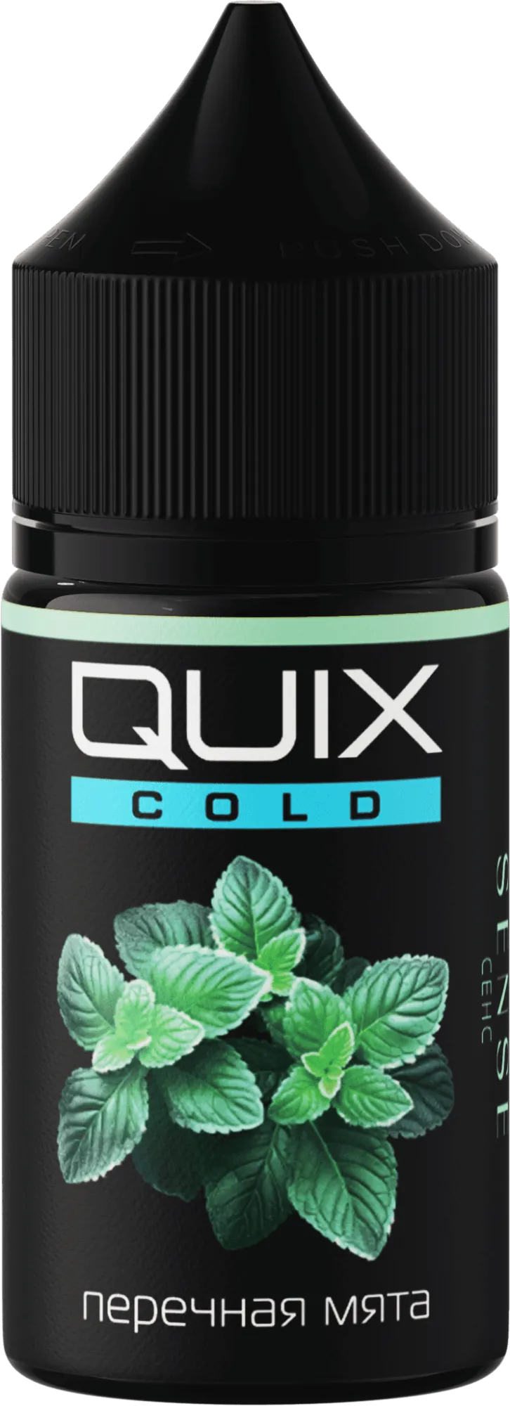 Жидкость для ЭСДН QUIX COLD 30мл 0мг Перечная мята