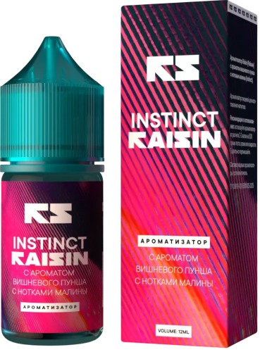 Ароматизатор для 30мл Raisin Instinct (Вишнёвый пунш с нотками малины)