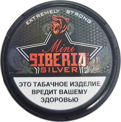 Жевательный табак SIBERIA 10гр Mini STRONG М