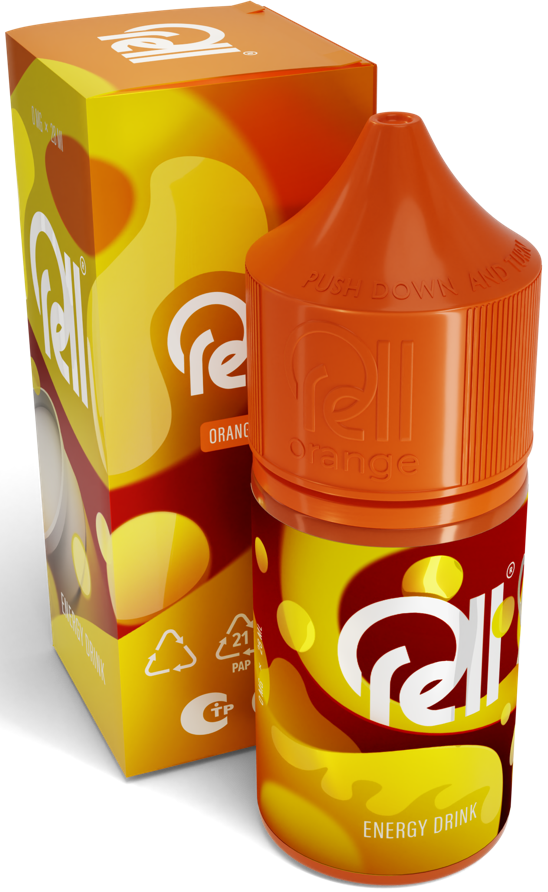 Жидкость для ЭСДН RELL ORANGE 28мл 0мг Energy drink