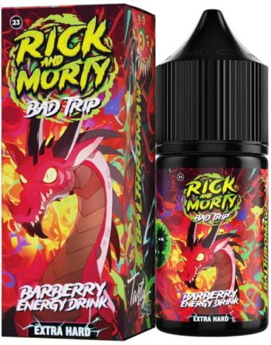 Барбарисовый Энергетик 20мг Hard RICK AND MORTY BAD TRIP SALT 30мл Жидкость