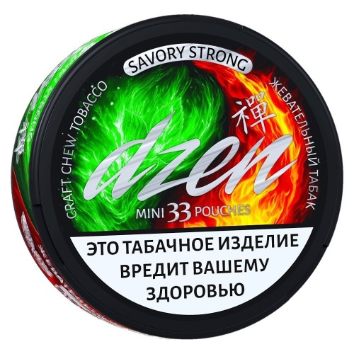 Жевательный табак DZEN 9гр mini SAVORY TOBACCO STRONG М