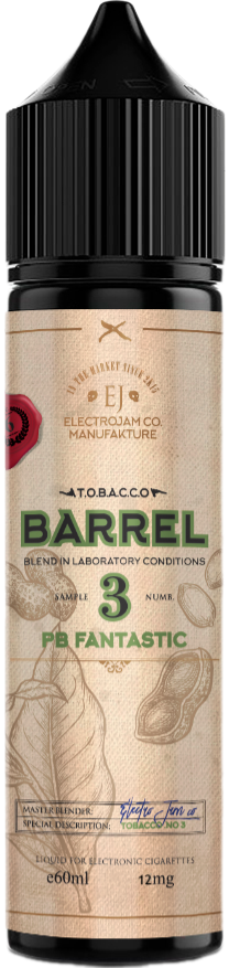 Жидкость для ЭСДН ElectroJam T.o.b.a.c.c.o. Barrel 60мл 12мг PB Fantastic