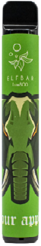 Elf Bar 800 Sour Apple